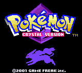 Pokemon Perfect Crystal (Hack) — Title screen